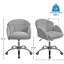 Chaise de bureau pivotante moderne Corson pour bureau à domicile avec accoudoirs-1042512952