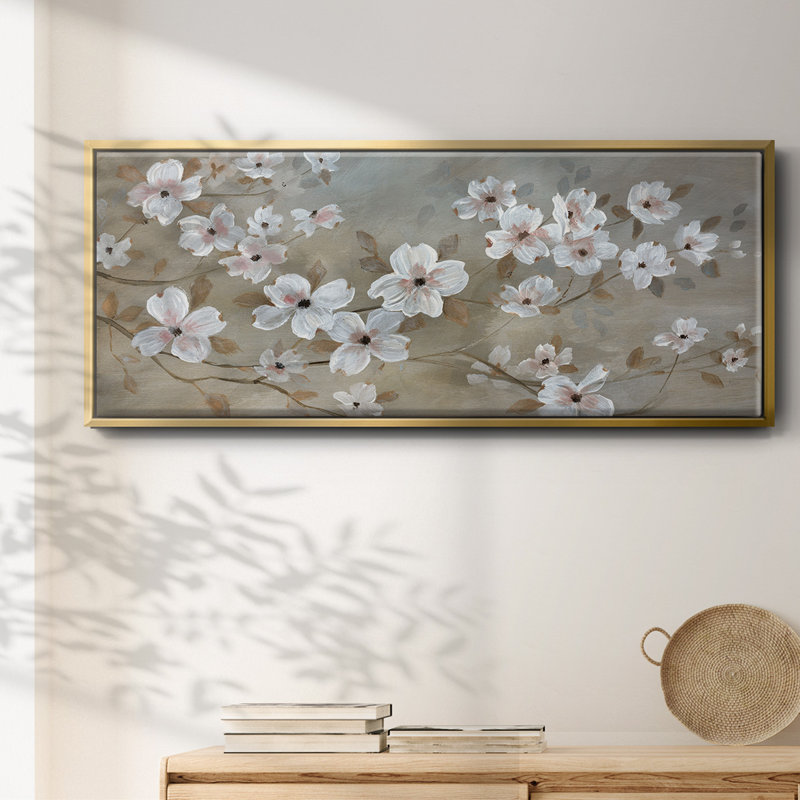 Dogwood Dream - toile encadrée, H 24 po x l 60 po