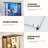 Display Cabinet With Glass Doors, 4-tier Curio Cabinet With 3 Color Lights For Collectibles, 65" Lighted Glass Display Case With Transparent Full-display Surface, Human Body Sensor, Black-1076383096