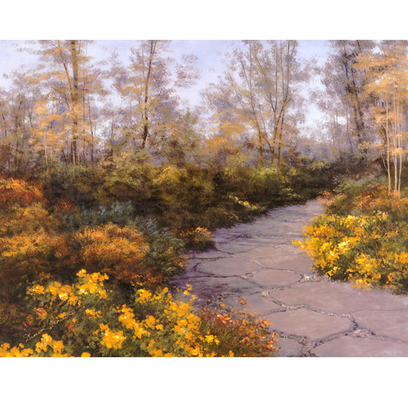 Step Into Autumn, 19" H x 24" W
