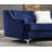 Velvet Curved Sofa