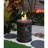20 Inch Round Outdoor Gas Fire Pit,32000 BTU ,Contain Lava Stone And Rainproof Cover-113107698
