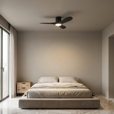 Smart Hugger LED Ceiling Fan