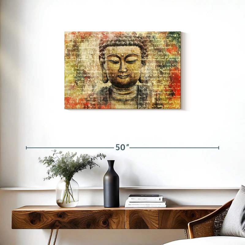 Adella Buddha Enlightenment, 20" H x 30" W