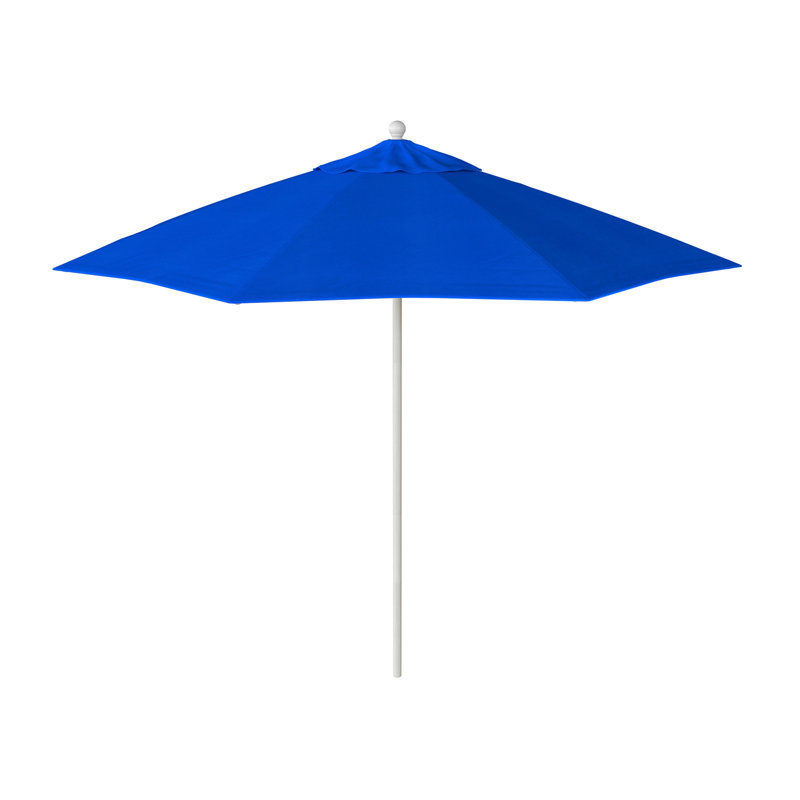 Parasol en fibre de verre en aluminium 9 pi, Bleu pacifique