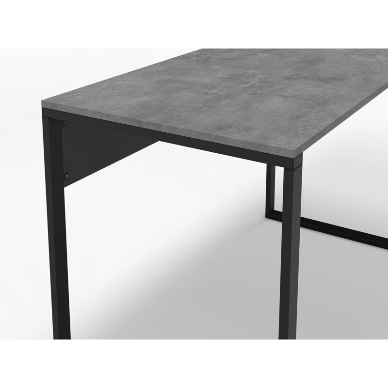 Beveridge Writing Desk, Retro Grey/Black Bute