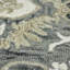Tapis gris en laine crocheté à la main Dorcelus-867790448