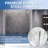 56"-60" W x 66" H Single Sliding Frameless Tub Door with 5/16"(8mm) Tempered Clear Glass-119163634