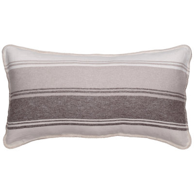 Fairbanks de l'Alaska Wooded River - taie décorative - très grand - 20 x 36