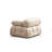 Elegant 3-Seat Sofa, Cream Color, 114.2 x 37.4 x 29.5 Inches | Beech Wood & Chipboard Frame, 100% Polyester Fabric | 28 DNS Foam for Soft Comfort, Detachable Back & Arm, Scandinavian Design for Modern Living Rooms-317031500