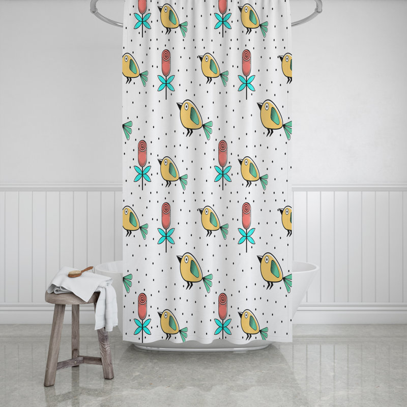 Falstaf Shower Curtain, 83" H x 70" W