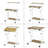 Maletha Adjustable Metal Base Standing Desk-1650289909