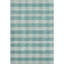 Tapis bleu sarcelle lavable à la machine Premium Prisco-126337269
