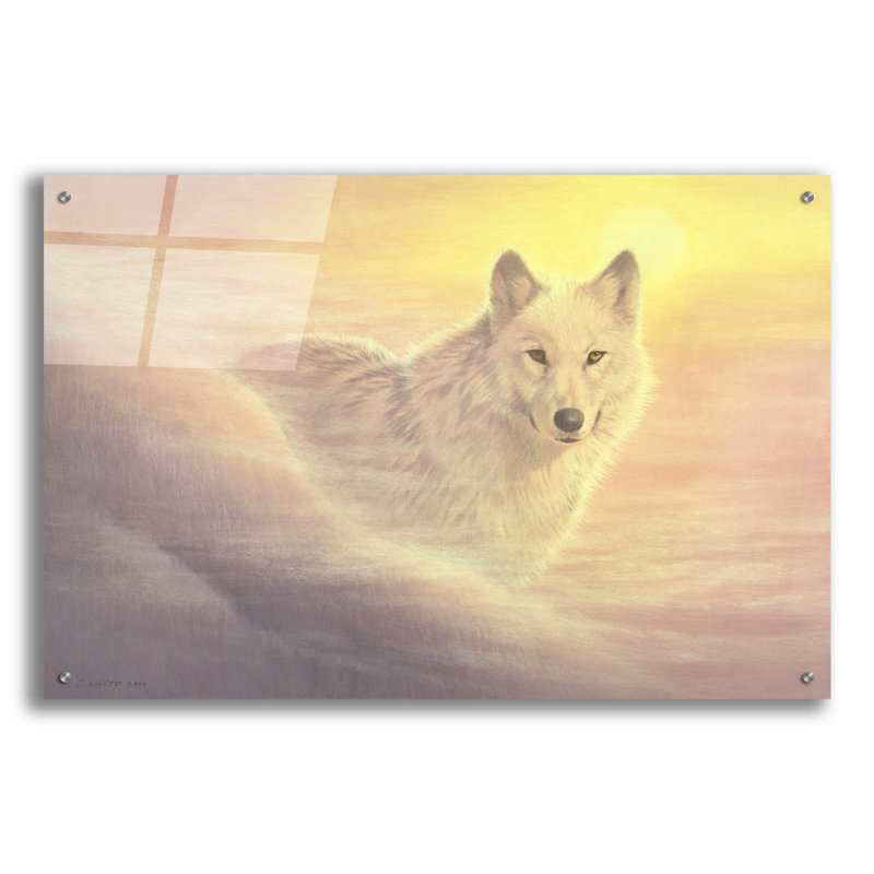 «Evening Mist» par Joh Naito, H 24 po x l 36 po x P 0,2 po