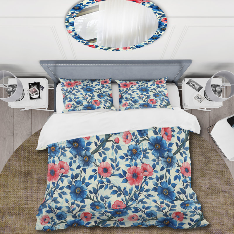 Ensemble de housse de couette Traditional, Housse de couette très grand + 2 très grandes ta