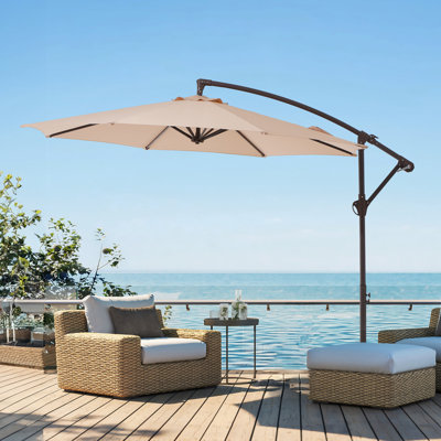 Cheryl-Ann 120'' Round Cantilever Umbrella