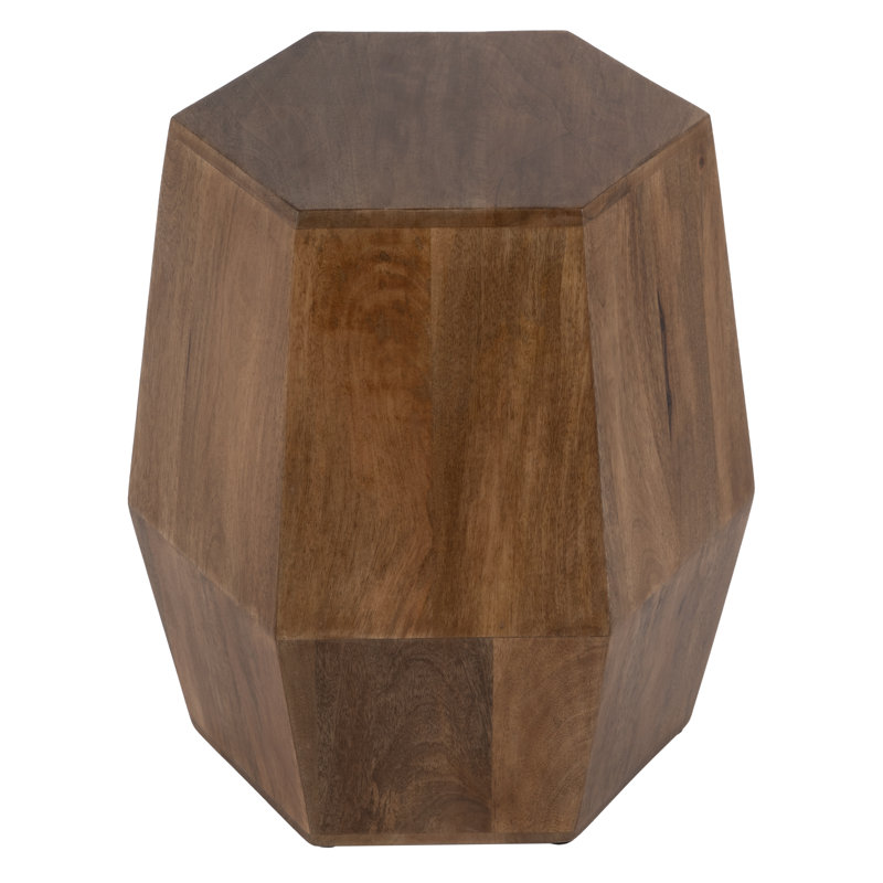 Gulchatai Wood Finish Side Table, Brown