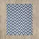 Chevron Wool Hand Woven Area Rug