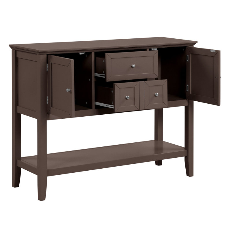 44"W ChicCraft Buffet Sideboard with Storage - Brown, Brown