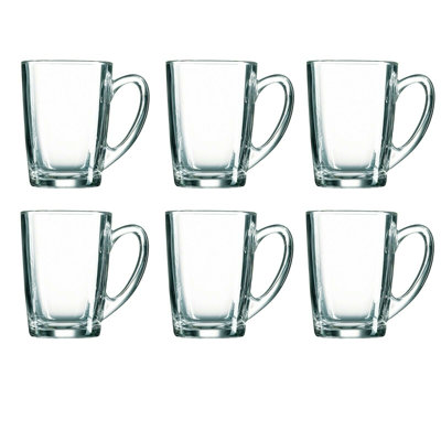 Cloverdale Glass Coffee Mug