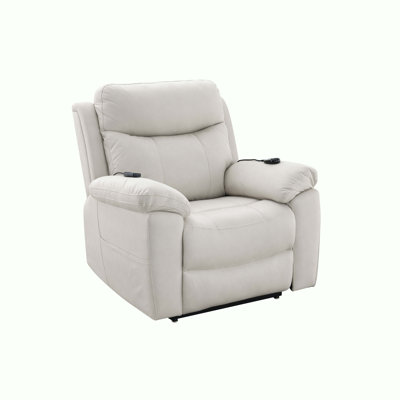 Microfiber Power Motion Recliner with Lift, Heating & Massage