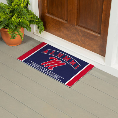 University of Mississippi Alumni PVC Mat, 28"x16"