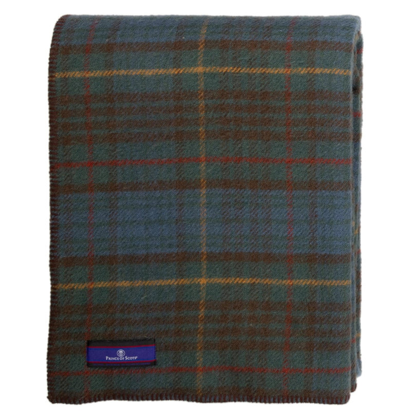 Jeté BIGTHROW, Tissu de chasse antique