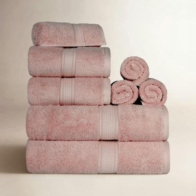 Renata 8-Piece Egyptian Cotton Towel Set