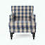 Fauteuil club Harrison - bleu