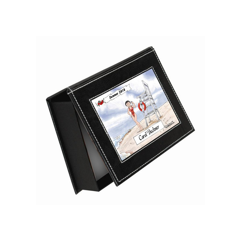 Faux Leather Memory Box