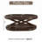 3 Pieces Wood Living Room Table Set-320979191