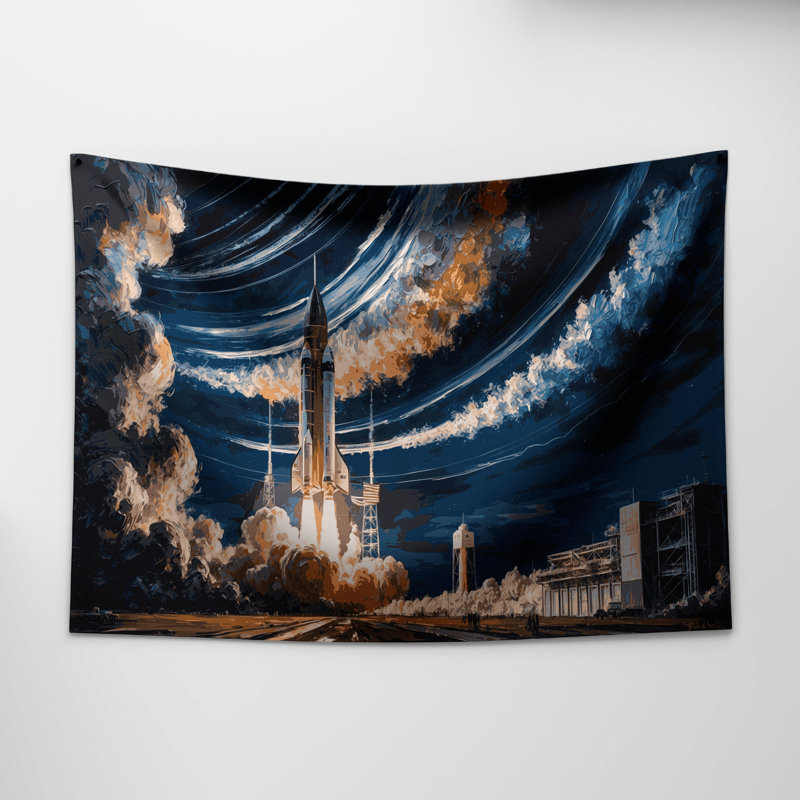 Tapisserie murale, 51 po x 60 po