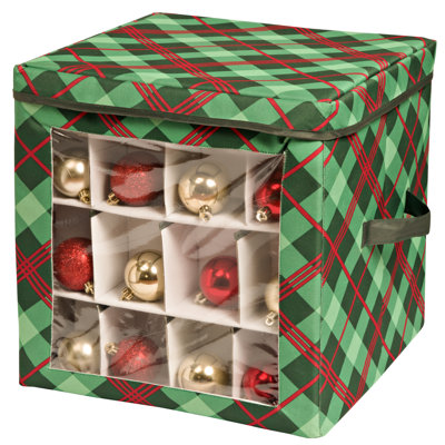 Rangement pour ornements de Noël