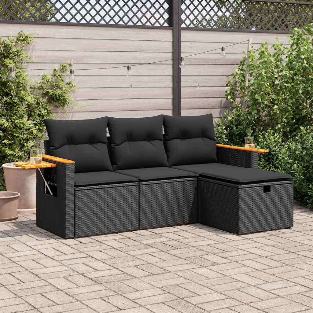 Gartensofa Sabrenna mit Kissen