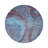 Agate Lava Vegan Leather Round Coasters-119015181