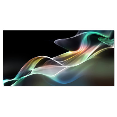 «Abstract Smoke Reflection», impression sur toile tendue