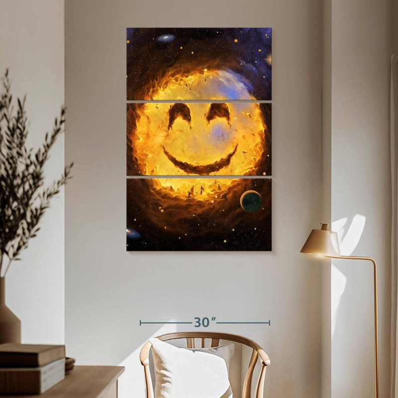 Oberle Galaxy Smile, 65" H x 42" W