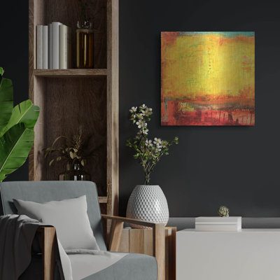 Luxe Metal Art 'Inner Circle II' By Erin Ashley, M " Inner Circle II " by Erin Ashley