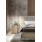 Modern 1 Light Silver Cylinder Pendant
