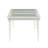 Platinum Finish Dining Table