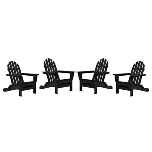 Brunt Outdoor Adirondack Set (Set of 4)