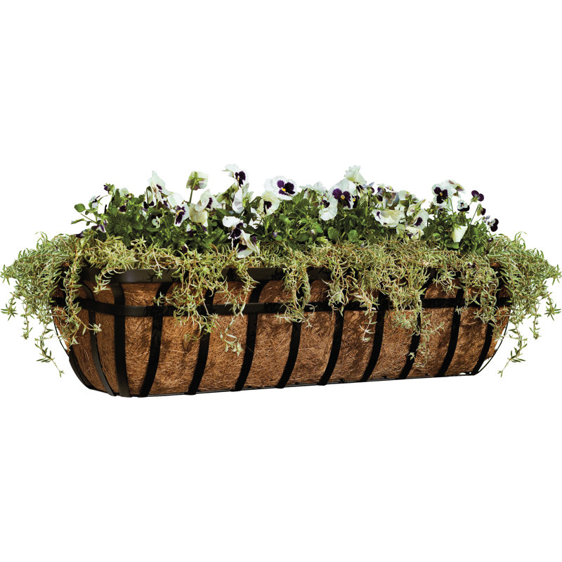 Pot à fleurs Ajalae, H 8,5 po x l 30 po x P 8,75 po