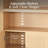 Arched 5-Tier Storage Cabinet-1193074153