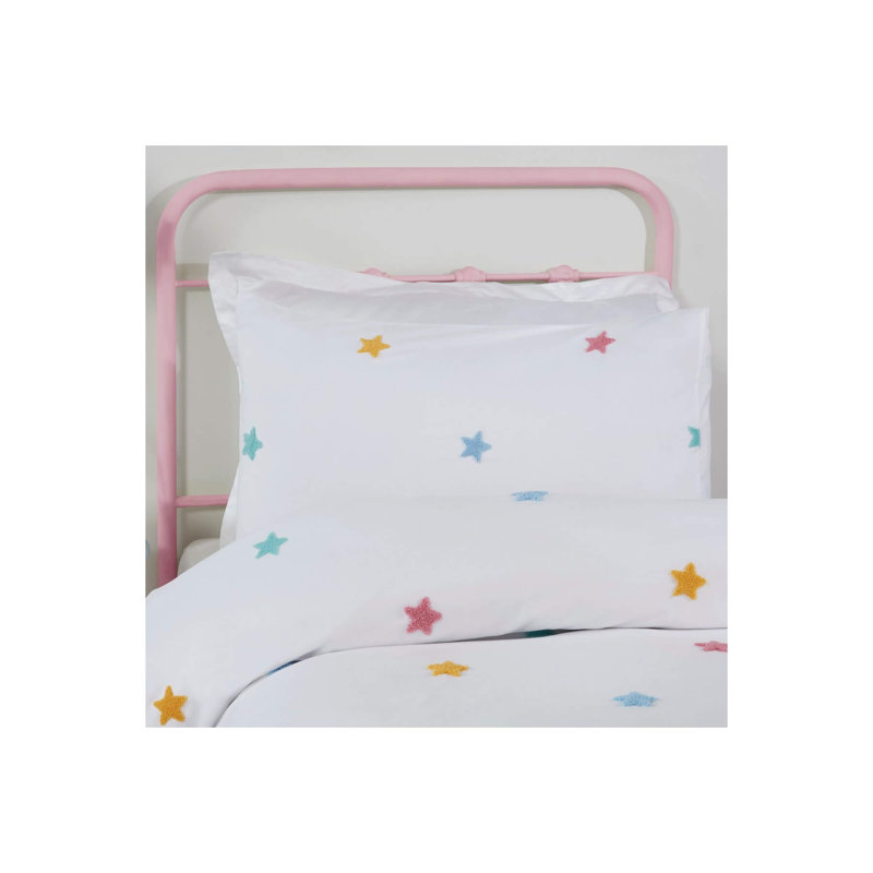Polyester No Pattern Duvet Cover Set with Pillowcases Included, Single - 1 Standard Pillowcase