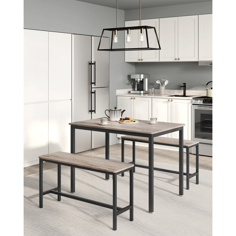 Franko 4 - Person Dining Set, Heather Greige