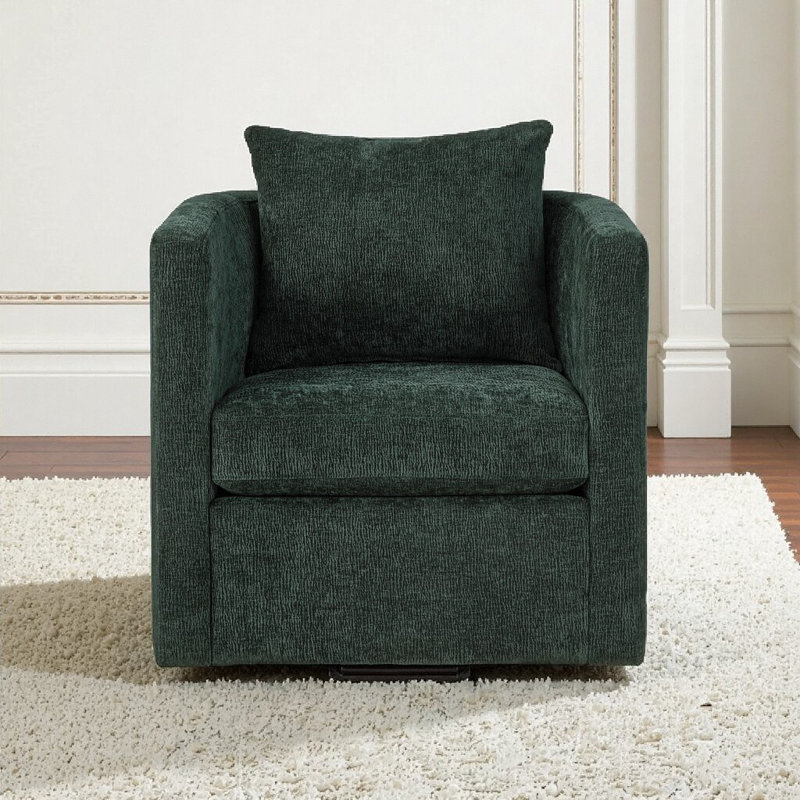 Fauteuil d'appoint pivotant Sutton - Confort luxueux, style réversible, rotation sans effort pour un confort ultime