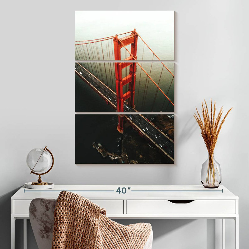 Lilie Golden Gate Tower View, 32" H x 20" W