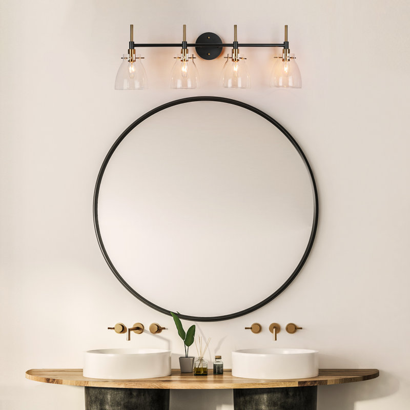 Daizjah 4 - Light Dimmable Vanity Light, Brass