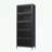 Tall Iron Cabinet with Glass Doors and LED Lights