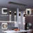 4-Light Modern Rectangular Dimmable Led Crystal Chandelier-1289534494-1289534495
